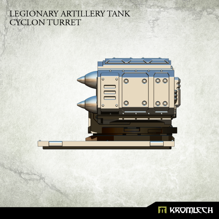 Kromlech Legionary Artillery Tank: Cyclon Turret - TISTA MINIS