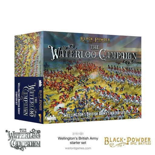 Black Powder Epic Battles: Waterloo - British Starter Set New - Tistaminis