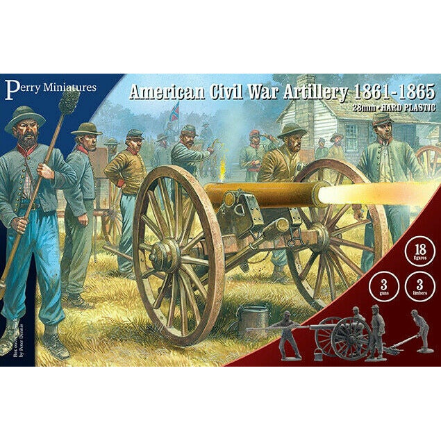 Perry Miniatures American Civil War Artillery 1861-1865 New - Tistaminis