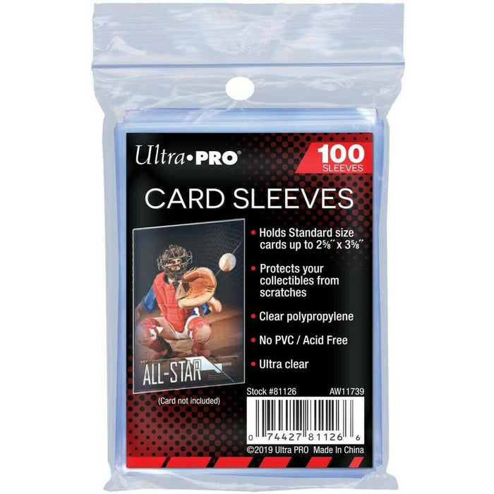 ULTRA PRO SLEEVES CARD 100 COUNT New - Tistaminis