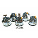 Warhammer Space Marines Space Wolves Wolf Guard Terminators - A36 - TISTA MINIS