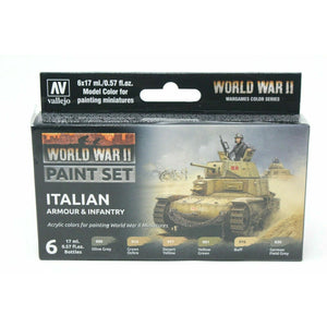 Vallejo WWII Italian Armour & Infantry VAL70209 | TISTAMINIS