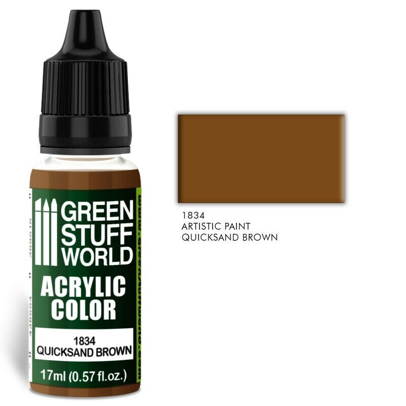 Green Stuff World Acrylic Color Quicksand Brown - Tistaminis