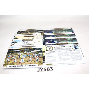 Warhammer High Elves Warscroll Cards - JYS83 - Tistaminis