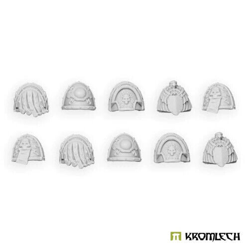 Kromlech	Omega Legion Shoulder Pads (10) New - Tistaminis