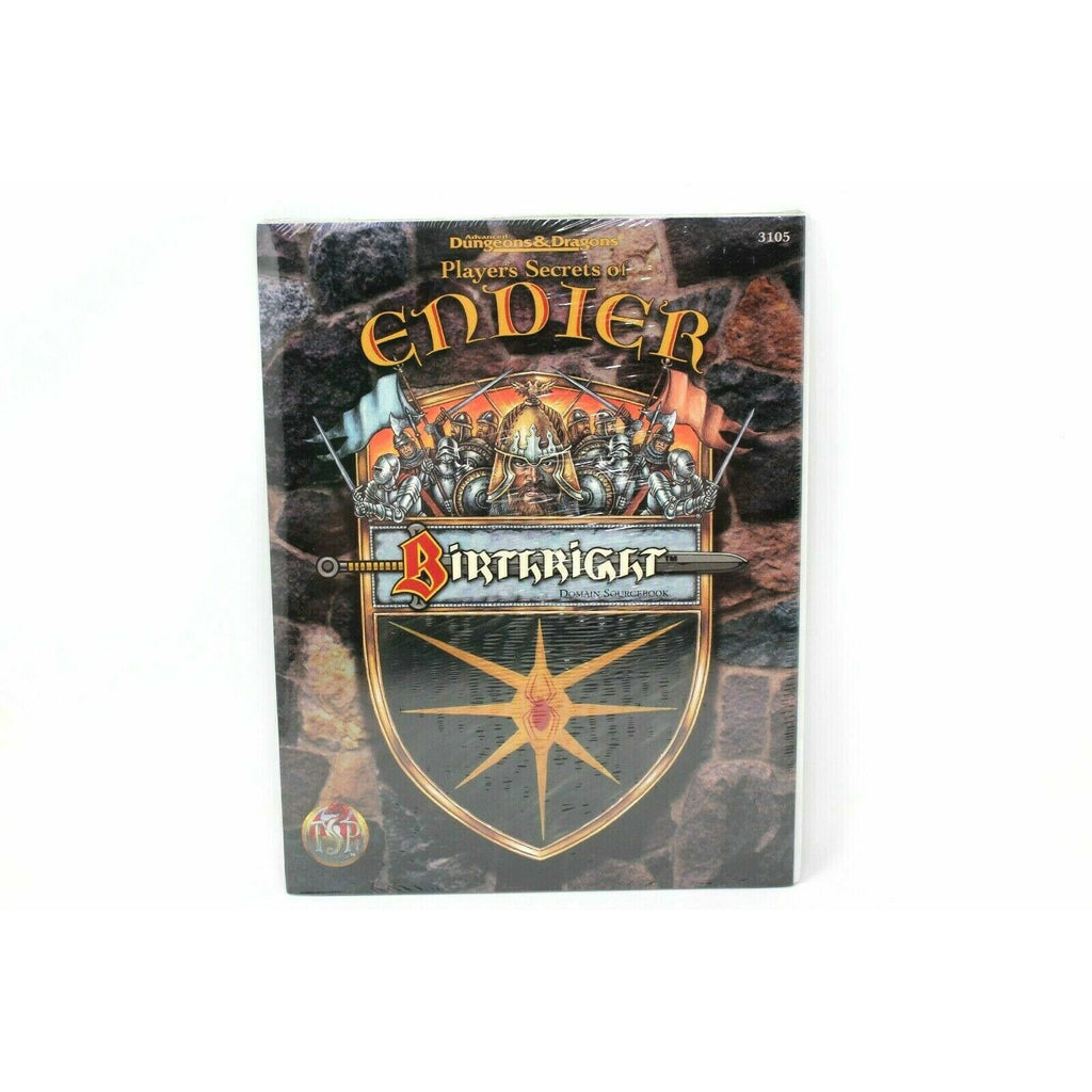 Dungeons and Dragons Birthright ENDIER DOMAIN SOURECEBOOK - RPB4 - TISTA MINIS