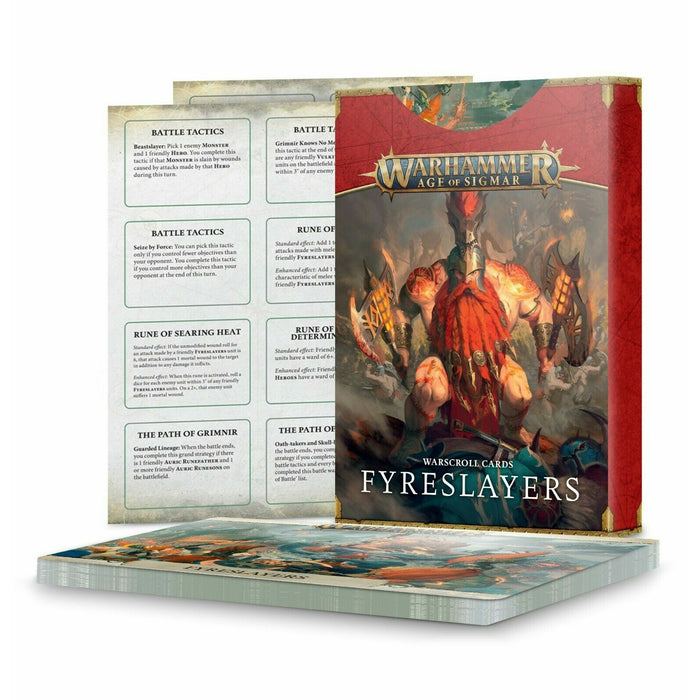 WARSCROLL CARDS: FYRESLAYERS Pre-Order - Tistaminis