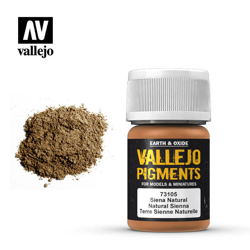 Vallejo Pigments Natural Siena Pigment - VAL73105 - Tistaminis
