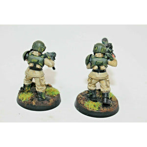Warhammer Imperial Guard Cadians With Melta Guns Well Painted - JYS84 | TISTAMINIS