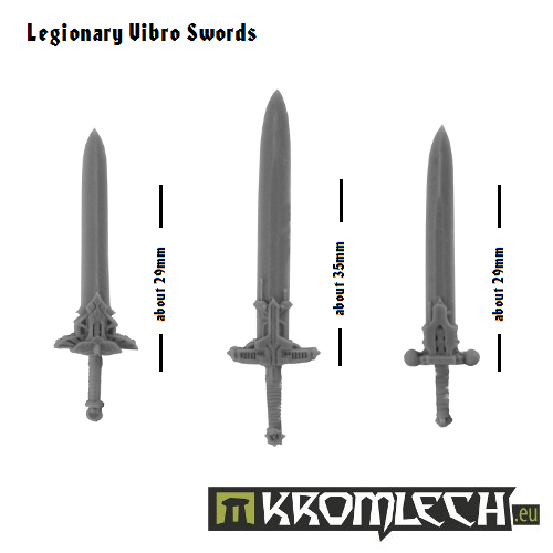 Kromlech Legionary Vibro Swords New - TISTA MINIS