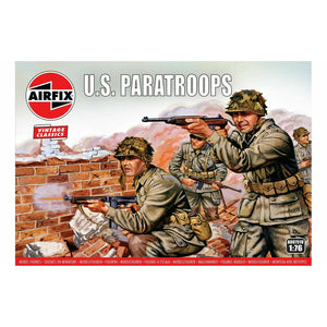 Airfix WWII US PARATROOPERS AIR00751 (1/76) New - Tistaminis