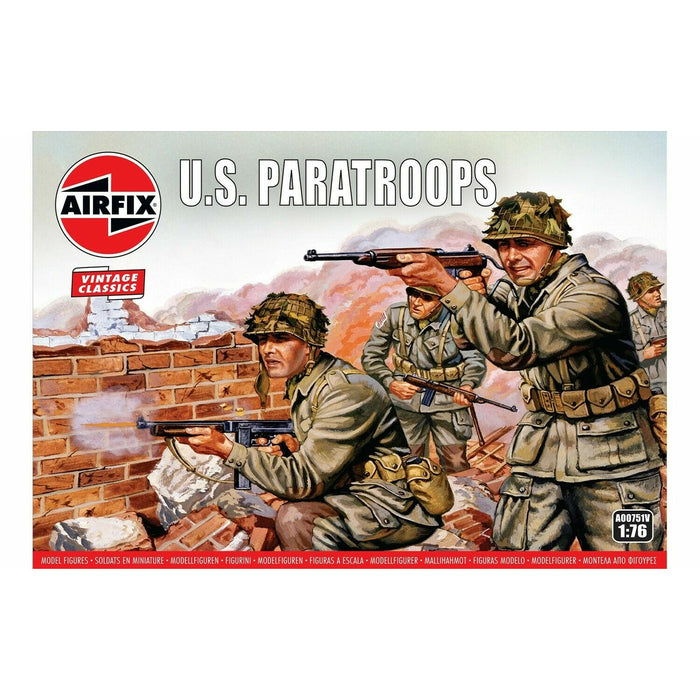 Airfix WWII US PARATROOPERS AIR00751 (1/76) New - Tistaminis