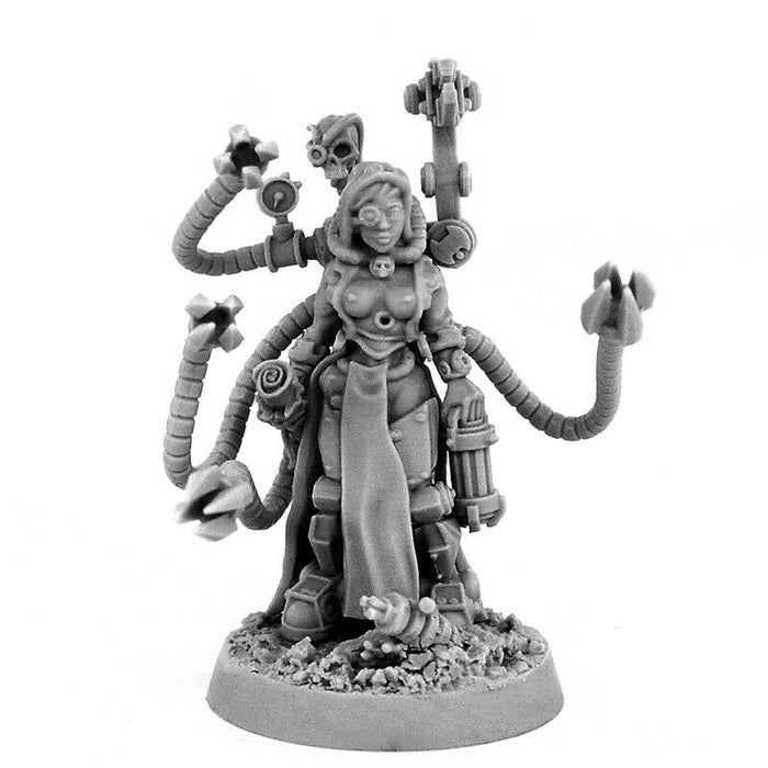 Wargames Exclusive MECHANIC ADEPT FEMALE TECH PRIEST WITH TENTACLES New - TISTA MINIS