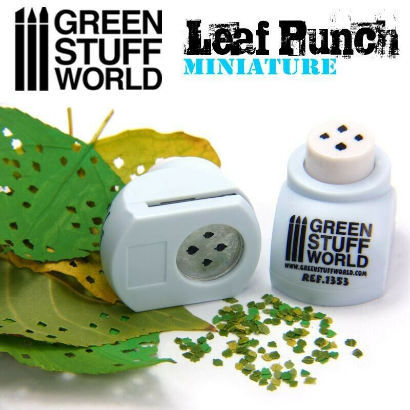 Green Stuff World Leaf Punch LIGHT BLUE New - Tistaminis