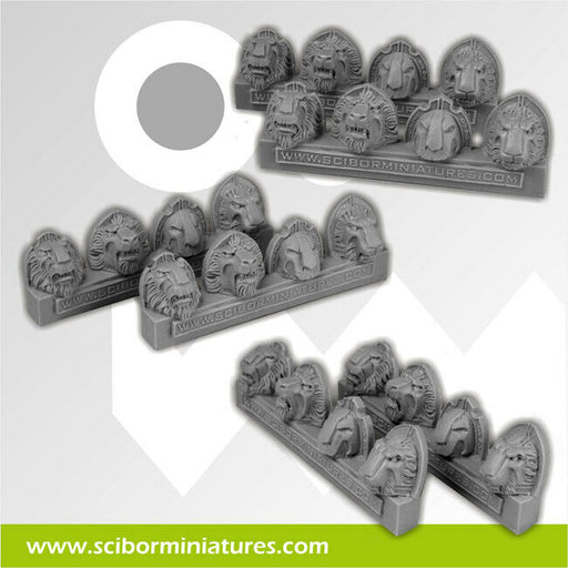 Scibor Miniatures Lion Shoulder Pads New - TISTA MINIS