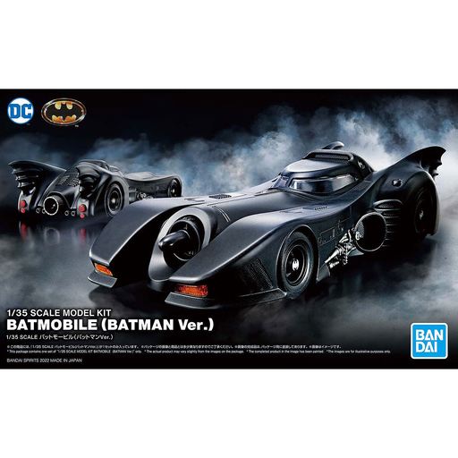 1/35 SCALE MODEL KIT BATMOBILE (BATMAN Ver.) New - Tistaminis