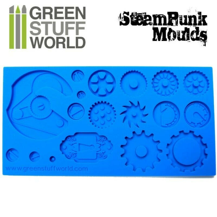 Green Stuff World Silicone Molds - Steampunk New - TISTA MINIS