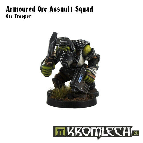 Kromlech Armoured Orc Assault Squad New - TISTA MINIS