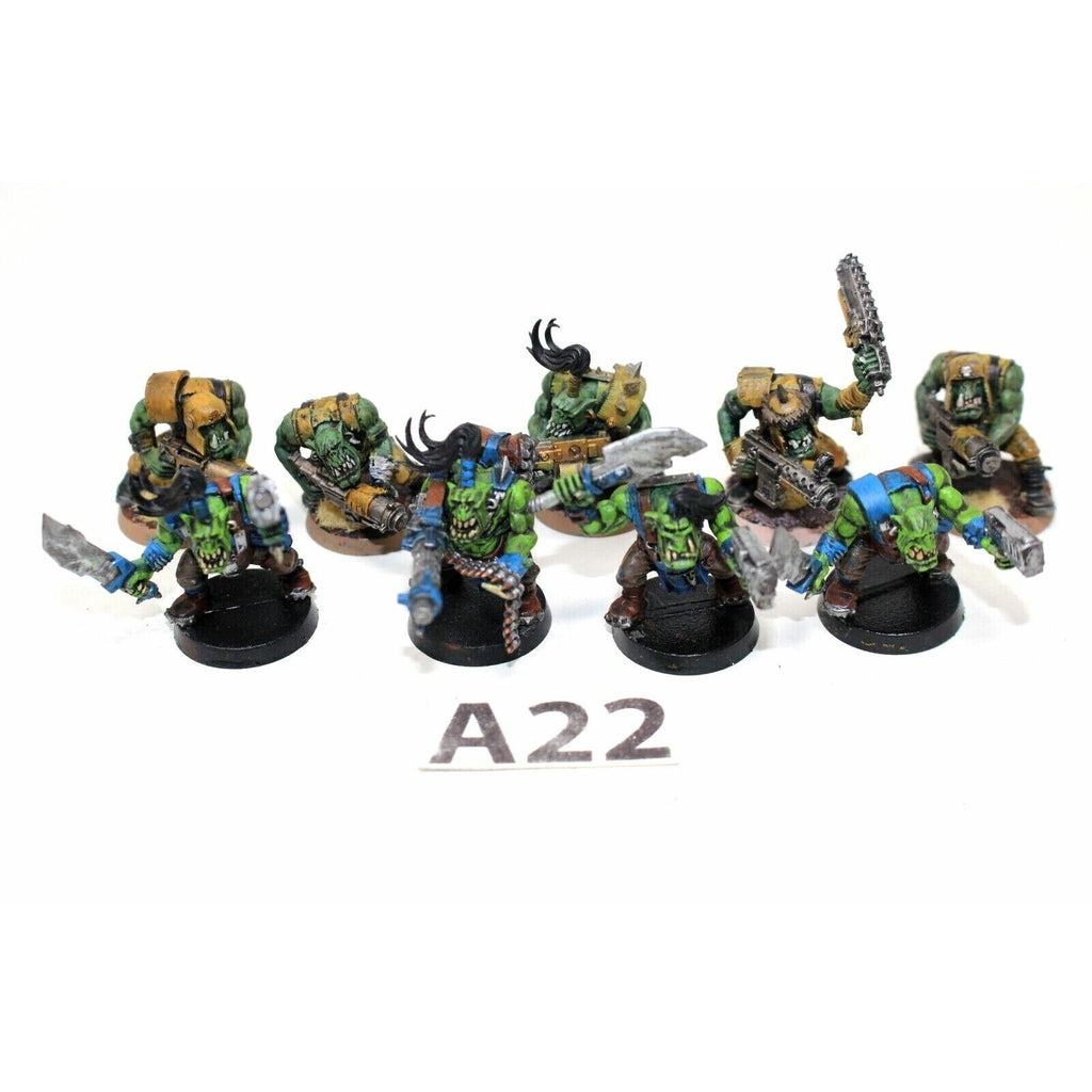 Warhammer Orks Boys With Shootas - A22 - Tistaminis