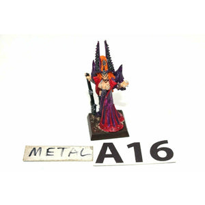 Warhammer Dark Elves Sorceress Metal - A16 - TISTA MINIS