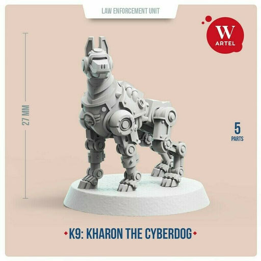 Artel Miniatures - L.E.U K9 Kharon Cyberdog 28mm New - TISTA MINIS