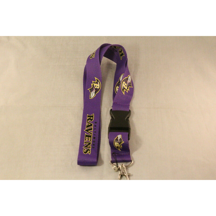 NFL Football Keychain Lanyard Brand New - Multiple Team Options - Tistaminis