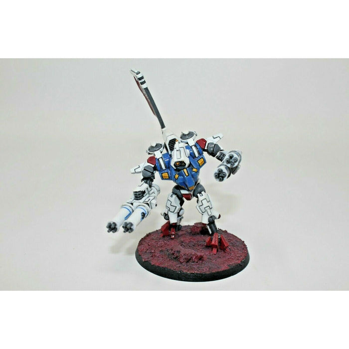 Warhammer Tau XV9 with Twin-linked Burst Cannon Well Painted | TISTAMINIS