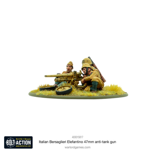 Bolt Action	Italian Bersaglieri Elefantino 47mm anti-tank gun New - Tistaminis