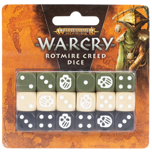 WARCRY: ROTMIRE CREED DICE Pre-Order - Tistaminis