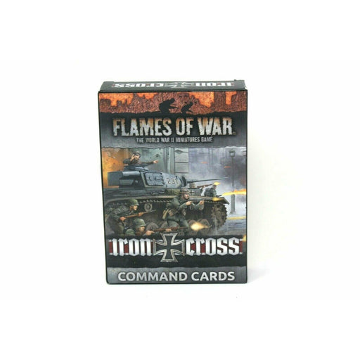 Flames Of War German Iron Cross Command Cards New - TISTA MINIS