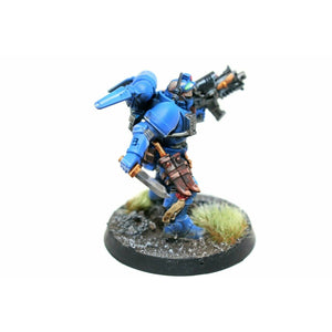 Warhammer Space Marines Lieutenant in Phobos Armour Well Painted - TISTA MINIS
