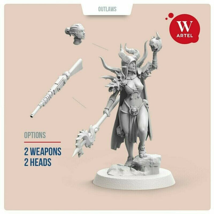 Artel Miniatures - Witch Queen 28mm New - TISTA MINIS