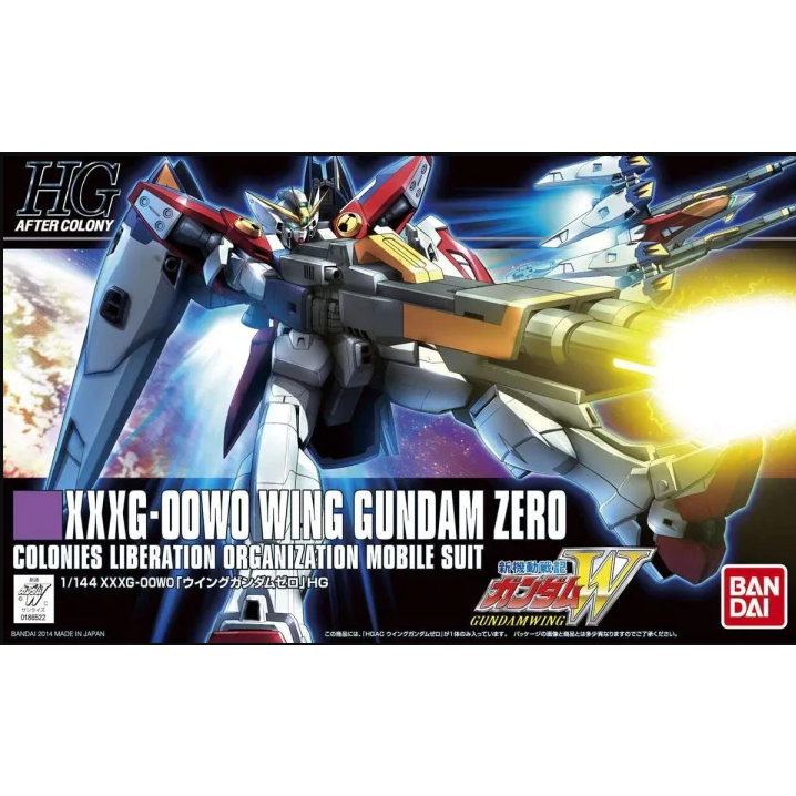Bandai HGAC #174 1/144 Wing Gundam Zero "Gundam Wing" New - Tistaminis