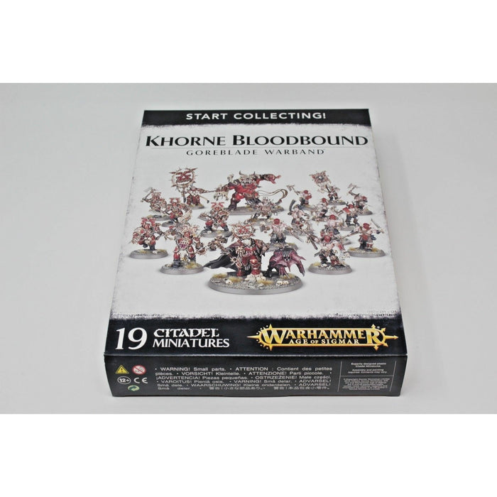 Warhammer Warriors of Chaos Bloodbound Goreblade Warband Start Collecting New | TISTAMINIS