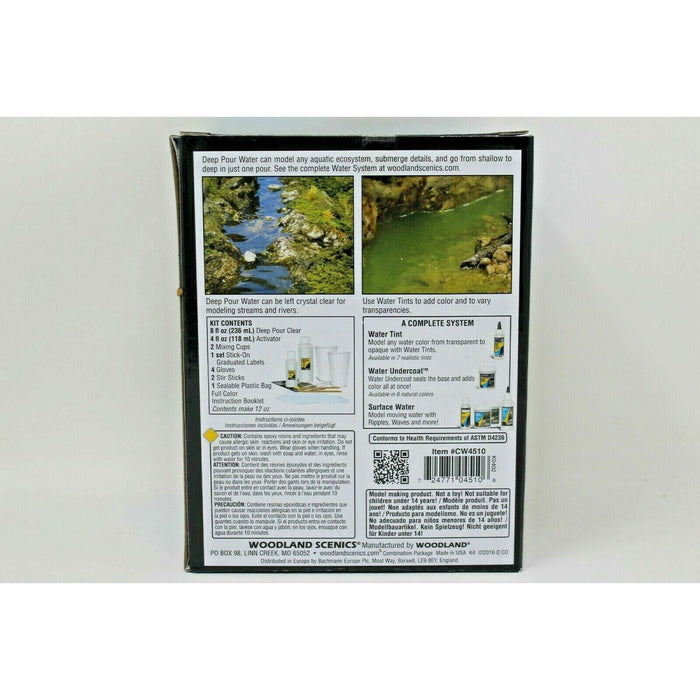 Woodland Scenics Deep Pour Water Clear WOO4510 | TISTAMINIS