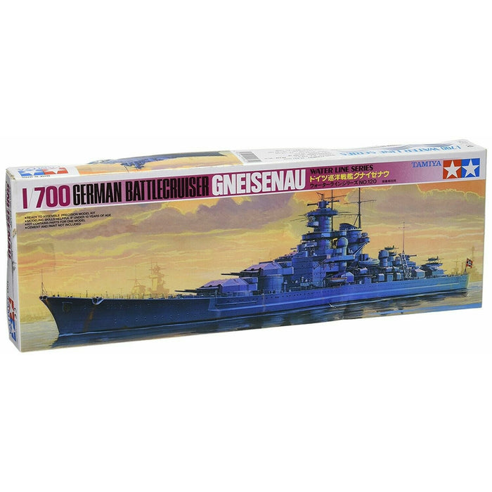 Tamiya TAM77520 GNEISENAU BATTLE CRUISER (31802) (1/700) New - TISTA MINIS