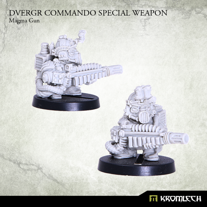 Kromlech Dvergr Commando Special Weapon : Magma Gun New - TISTA MINIS