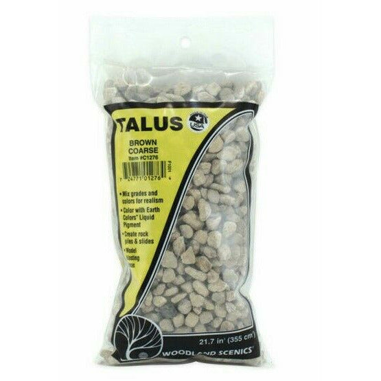 Woodland Scenics Talus Coarse Brown Buff New - TISTA MINIS