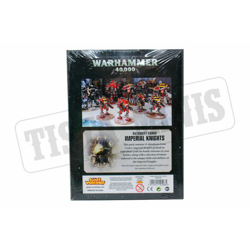 Warhammer Space Marines Imperial Knights Datasheet Cards New - Tistaminis