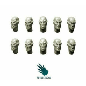 Spellcrow Space Elves Heads - SPCB5504 - TISTA MINIS