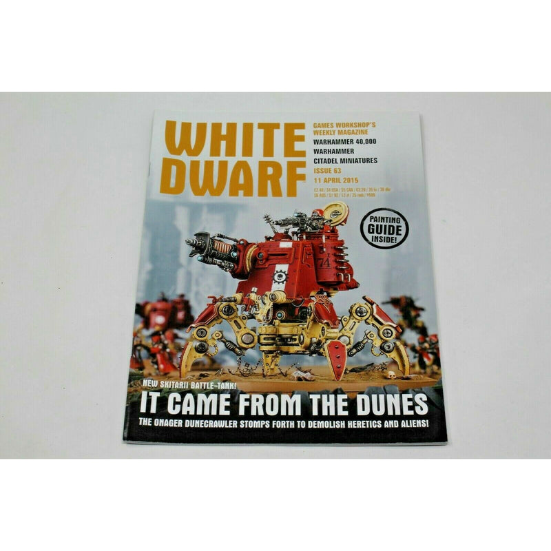 Warhammer White Dwarf Small Issue 63 April 2015 - WD2 | TISTAMINIS