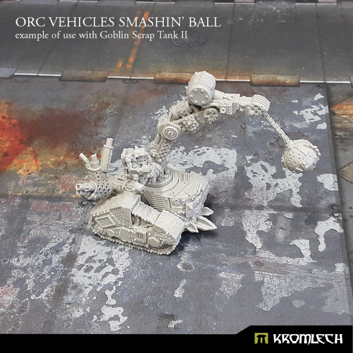 Kromlech Orc Vehicles Smashin' Ball (1) New - TISTA MINIS