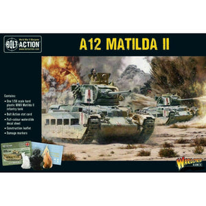 Bolt Action British A12 Matilda II Infantry Tank New - 402011019 - TISTA MINIS