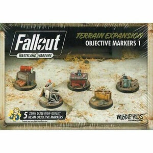 FALLOUT WASTELAND WARFARE: EXP OBJECTIVE MARKERS 1 New - Tistaminis