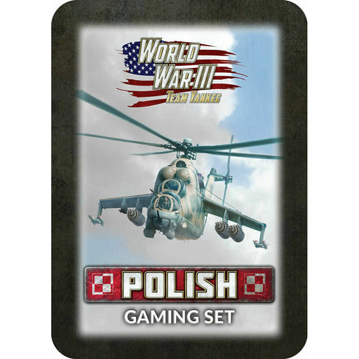 WWIII: Team Yankee Polish Gaming Set New - Tistaminis