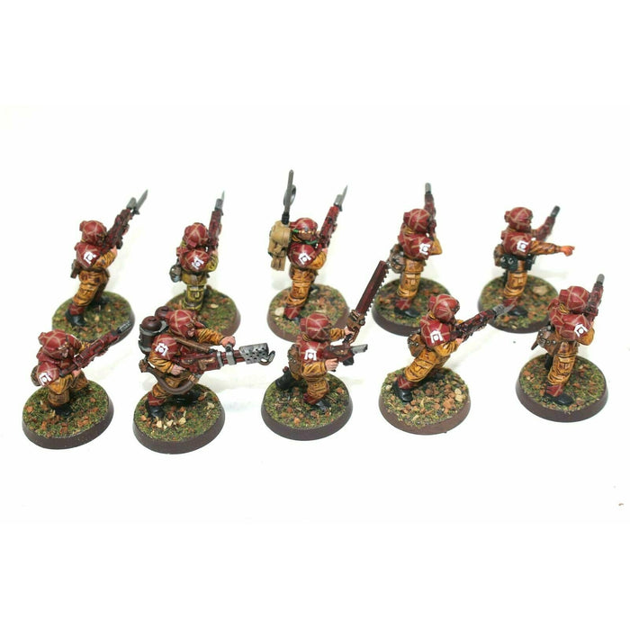 Warhammer Imperial Guard Cadian Shock Troopers Well Painted JYS17 - Tistaminis