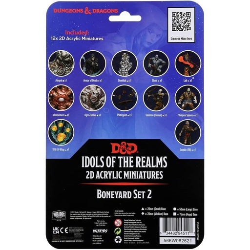 Dungeons & Dragons IDOLS BONEYARD 2D SET 2 New - Tistaminis