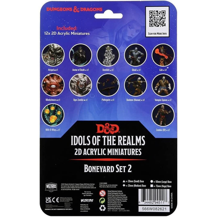 Dungeons & Dragons IDOLS BONEYARD 2D SET 2 New - Tistaminis