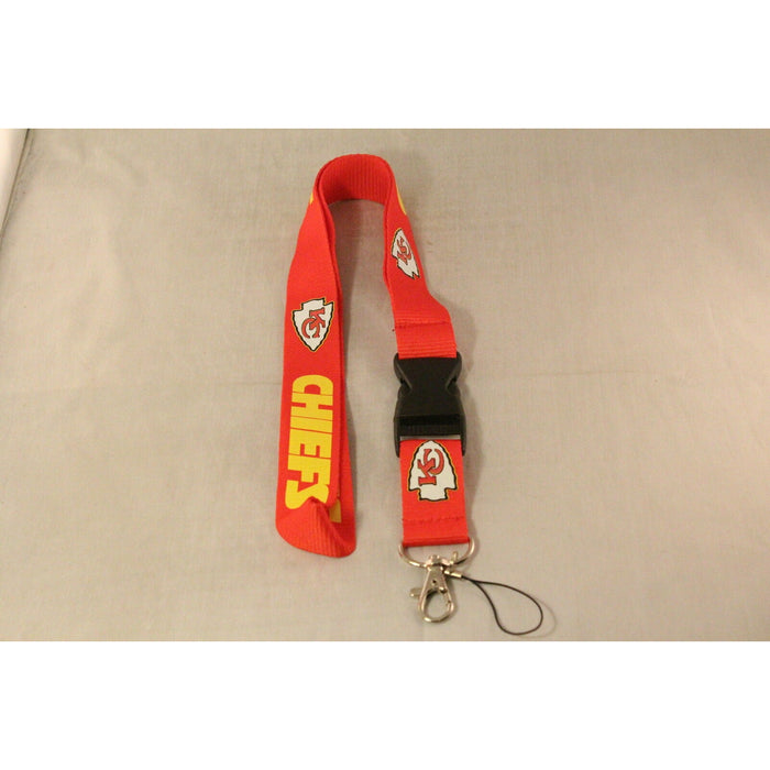 NFL Football Keychain Lanyard Brand New - Multiple Team Options - Tistaminis