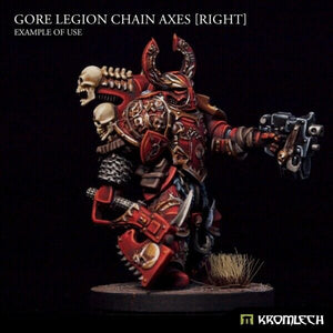 Kromlech Gore Legion Chain Axes [right] (5) New - TISTA MINIS